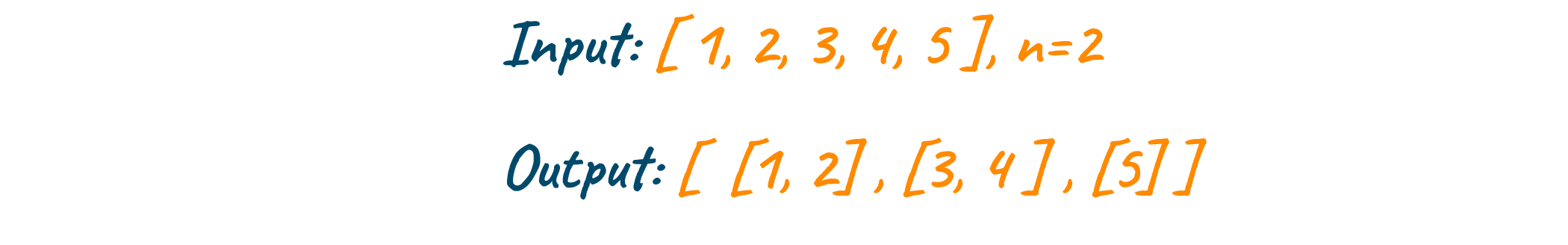 Split python list into chunks of given size