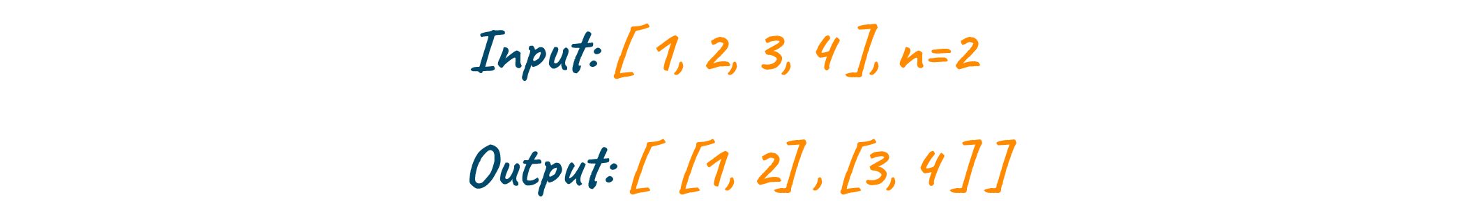 Partition python list example